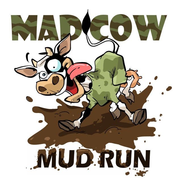 Intrarea #54 pentru concursul „                                                Logo Design for Mad Cow Mud Run
                                            ”