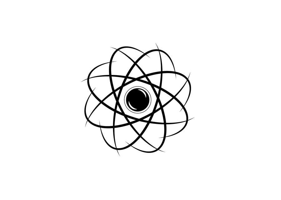 Bài tham dự cuộc thi #195 cho                                                 Logo of atom with camera lens as nucleus
                                            