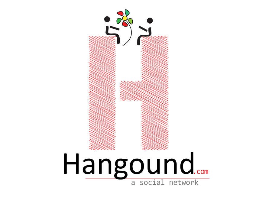 Intrarea #44 pentru concursul „                                                Logo design for Hangound (hangound.com), a new web social network based in NY.
                                            ”