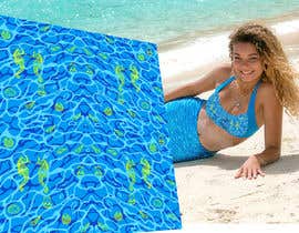 #11 Design a seamless pattern  for printing on a bikini suit that will match all fabric mermaid tail swimwear can be found in market. részére JewelBluedot által