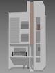 3D Design soutěžní návrh č. 15 do soutěže Townhouse on the riverbank