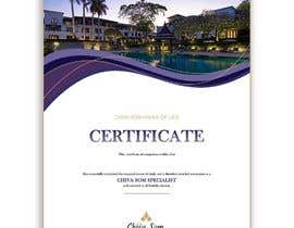 #63 cho Design a travel Certificate bởi dipankarmaikap77