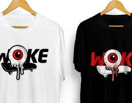 #8 untuk Woke Eye Ball T- Shirt oleh gerardguangco