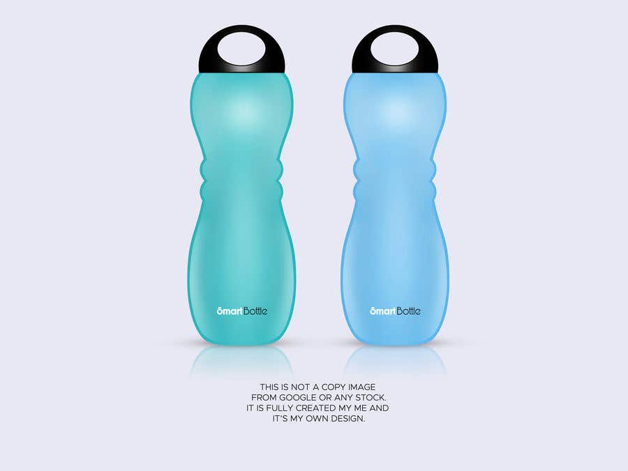 Contest Entry #12 for                                                 Design a Smart Water bottle mockup
                                            