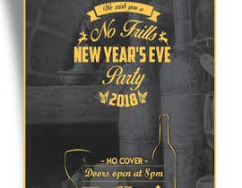 Číslo 17 pro uživatele Design a New Year&#039;s Eve Party Flyer for my bar od uživatele ankurrpipaliya