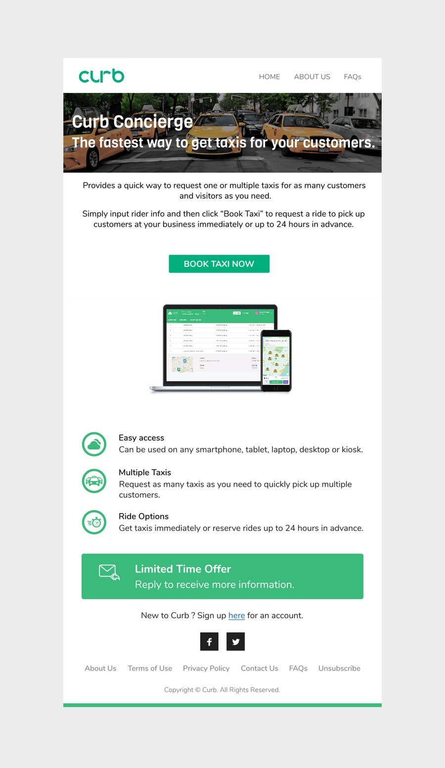 Contest Entry #11 for                                                 Design a HTML email template
                                            