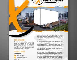 #37 ， 1pg Flyer for Drive Thru Coffee Shop Business Pitch 来自 elgu