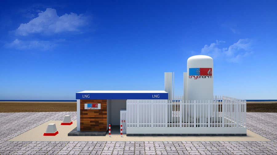 Inscrição nº 28 do Concurso para                                                 3D design of a LCNG station for Energy Company
                                            