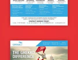 #55 za Design a one page sales brochure for Ghekko - a technology company od meenastudio