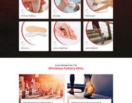 #10 for Design a website for a podiatry clinic by pixelwebplanet