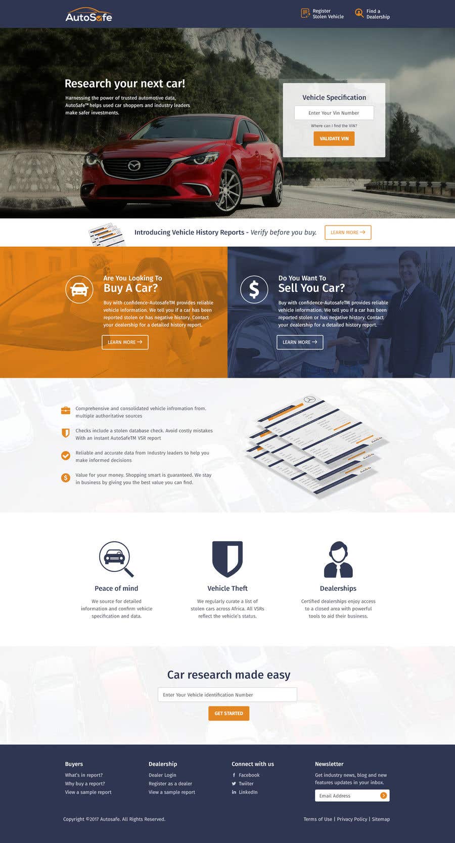 Bài tham dự cuộc thi #40 cho                                                 Design a Website Mockup for a Car Website
                                            
