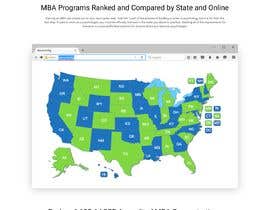 #10 dla Design One Page for MBA Site przez webmastersud