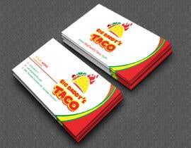 #77 para Design some Business Cards for Taco Restaurant de creativeworker07