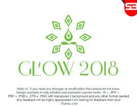 Nro 213 kilpailuun Design a logo for GLOW 2018 käyttäjältä saba71722