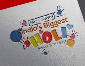 #96 for Design a logo for Indian Biggest Holi Festival 2018 by Toy05