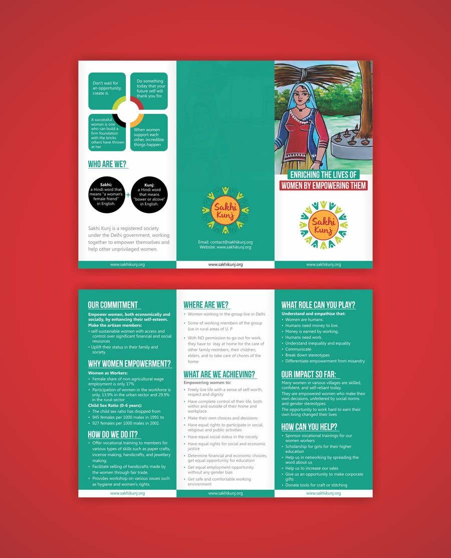 Entry #23 by meenastudio for Urgent flyer/ brochure design for NGO With Regard To Ngo Brochure Templates