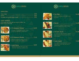 #24 for Menu for Kabsa House by irfannosh