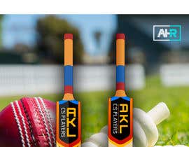 #7 para Cricket bat sticker design de gdrony