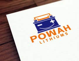 Nro 63 kilpailuun Logo for Powah Lithiums käyttäjältä robsonpunk