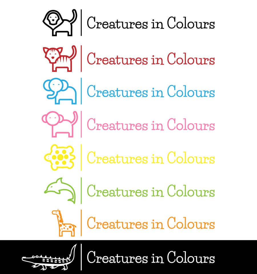 Contest Entry #28 for                                                 Creatures in Colours Logo Design and Graphic Work
                                            