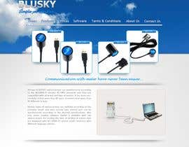 #83 dla Website Design for BLUSKY optical probes przez korakstudio