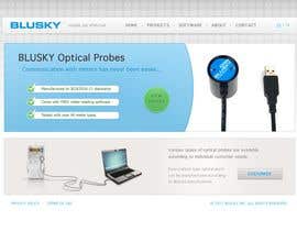 #119 for Website Design for BLUSKY optical probes av tzflorida
