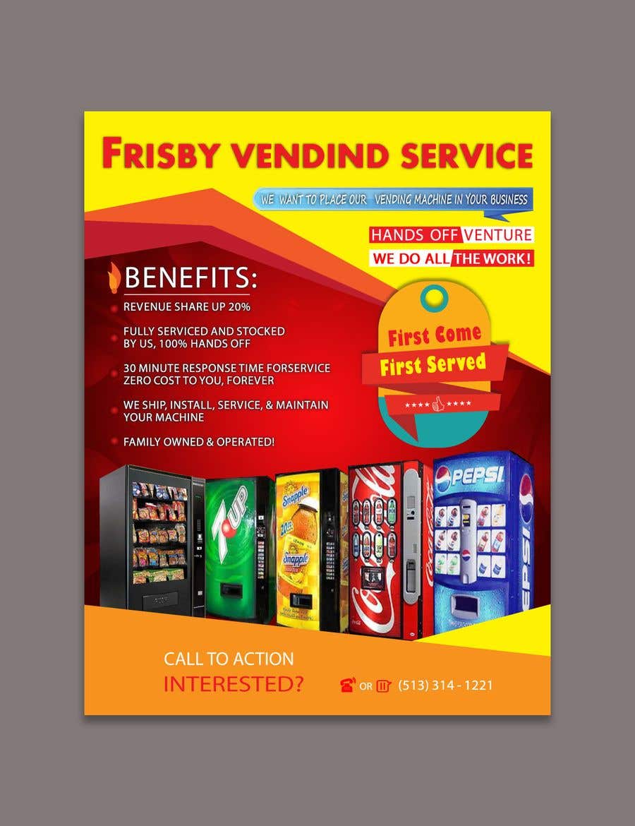 Contest Entry #153 for                                                 Design a Flyer For A Vending Machine Company
                                            