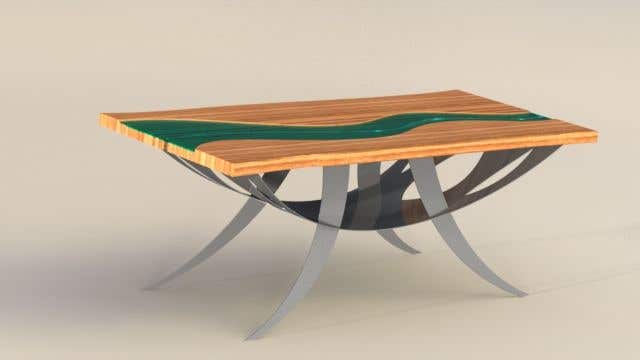 Konkurrenceindlæg #69 for                                                 6x Table legs  in steel (   Photorealistic Rendering )
                                            