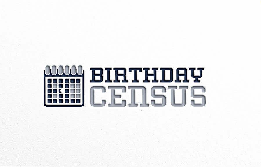 Contest Entry #38 for                                                 Birthday Census Logo
                                            