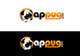 Pictograma corespunzătoare intrării #207 pentru concursul „                                                    "Pug Face" logo for new online messaging service
                                                ”