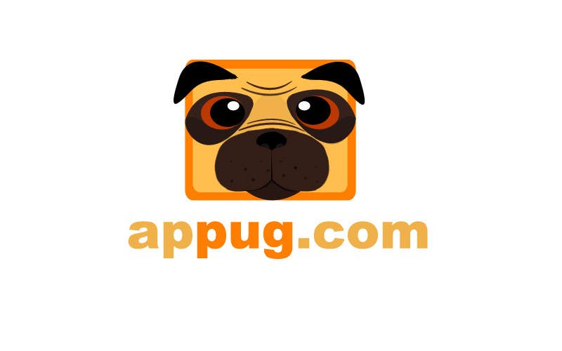 Tävlingsbidrag #93 för                                                 "Pug Face" logo for new online messaging service
                                            