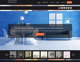 #3 for Design a Website Mockup for a Design Wallpaper website by negibheji