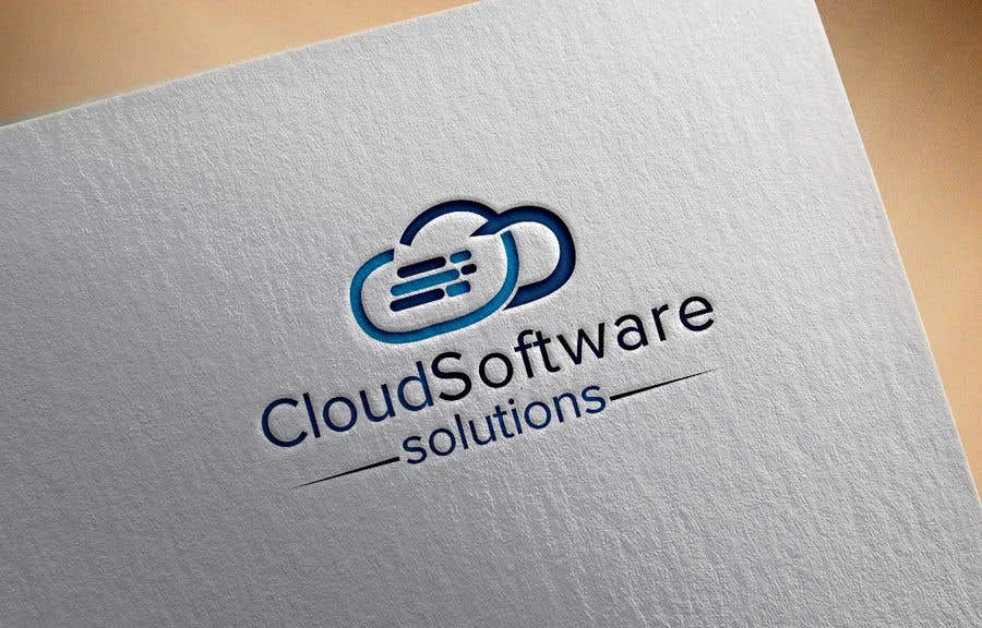 Penyertaan Peraduan #395 untuk                                                 Logo for Cloud Software
                                            