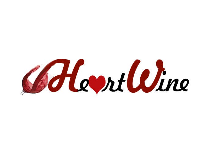 Penyertaan Peraduan #206 untuk                                                 Logo Design for Heart Wine (love wine)
                                            