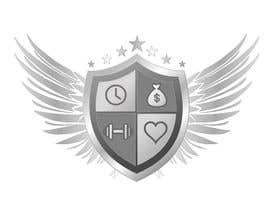 #16 I have attached a couple examples, but need a logo of a sheild split into four areas (time, money, health and love) with 7 stars evenly distributed along the outside. Color of the sheild be silver részére Schary által
