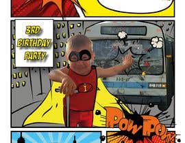 #46 para Super Hero Party Flyer - Fun Photoshop Contest de alohads