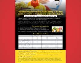 #9 for Flyer for A Nutrition Program Service by meenastudio