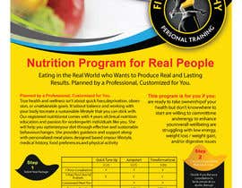 #12 para Flyer for A Nutrition Program Service de Manik012