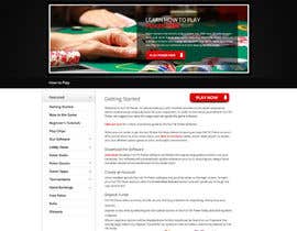 #50 for Design a Website Mockup for pokerhands.net af webmastersud