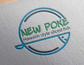 #163 para Logo design for a cool new poke&#039; (seafood) restaurant de Artinnate