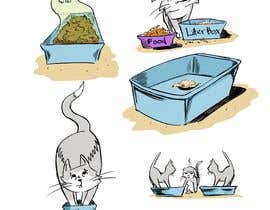 #20 สำหรับ Illustrate a cat care guide โดย harmageddo