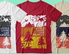 #7 per Design a T-Shirt - White Pines da RibonEliass