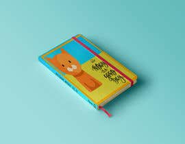 #2 para Design a Notebook Cover Topic Cat - illustrator / Artists de NurullahDesigner