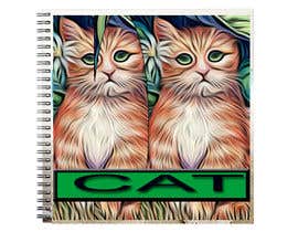 #7 pentru Design a Notebook Cover Topic Cat - illustrator / Artists de către mohamedbadran6