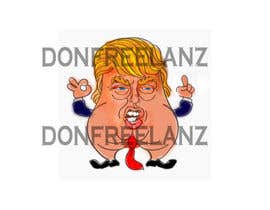 nº 13 pour Trump Cartoon (Full Body) Colored Sketch par donfreelanz 