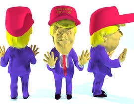 nº 27 pour Trump Cartoon (Full Body) Colored Sketch par markkovalchuk 