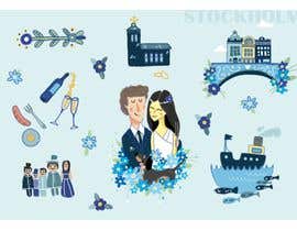 #5 for Illustrate Wedding Invite for Stockholm Wedding by heylava