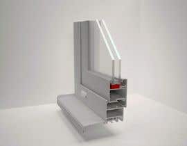 #93 for Rendering of Aluminium Window Corner Section by Hriday72
