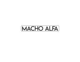 #21 для diseño de logo, nombre MACHO ALFA від hipzppp
