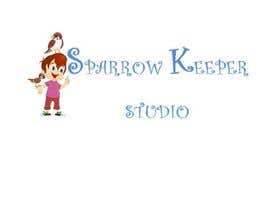 #31 для I need a logo done for a kids film studio called Sparrow Keeper Studios.
The logo should feature a small, sweet sparrow being held in a human hand, preferably a child’s hand. It needs to include the name as well. від chaty27